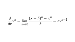 Read more about the article Derivative of x^n using First Principle of Derivatives